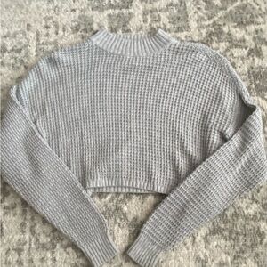 cropped sweater from hollister
